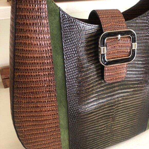 BRAHMIN Fallon Samba Highgate Hobo Shoulder Bag - Picture 8 of 16